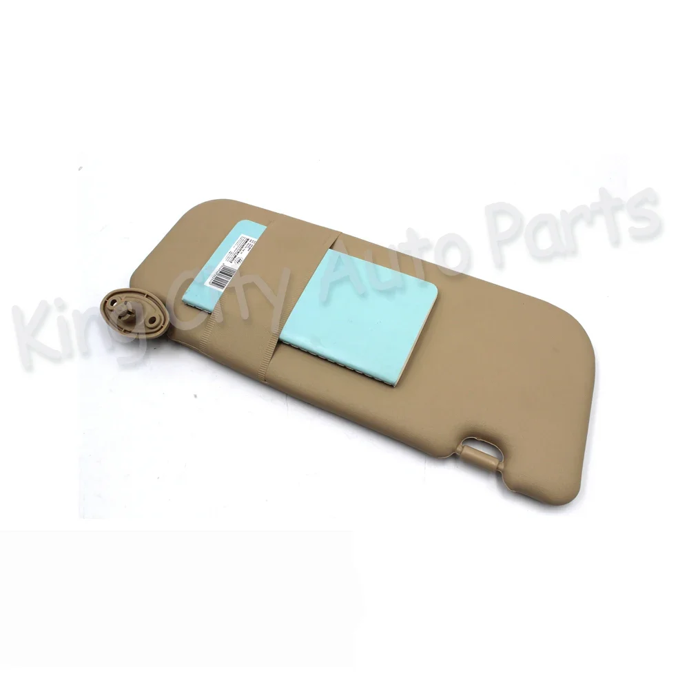 CAPQX 1PCS For Vios Yaris 14-18 Car Inside Sun Visor Sunshade Front Windscreen Sunvisor Antidazzle Shield With Glass Mirror Assy