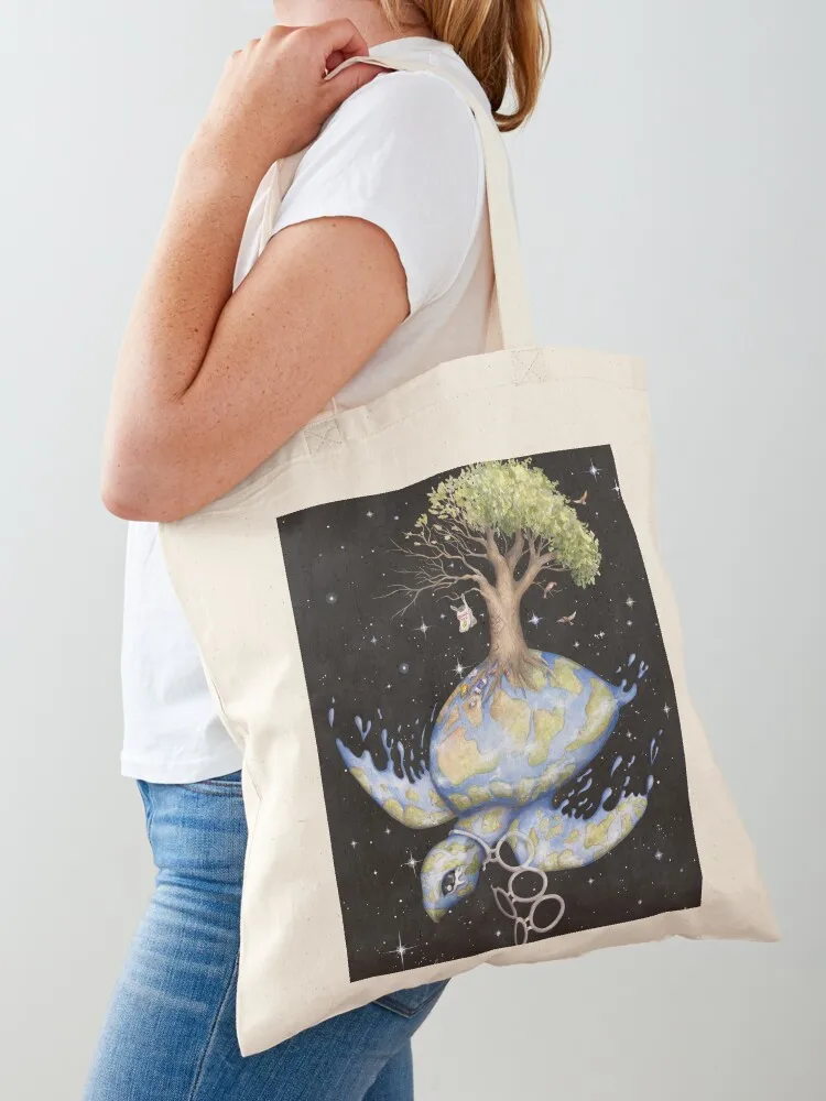 

Endangered - Global Warming and Climate Change Tote Bag custom canvas bag Canvas bag Women's shopping