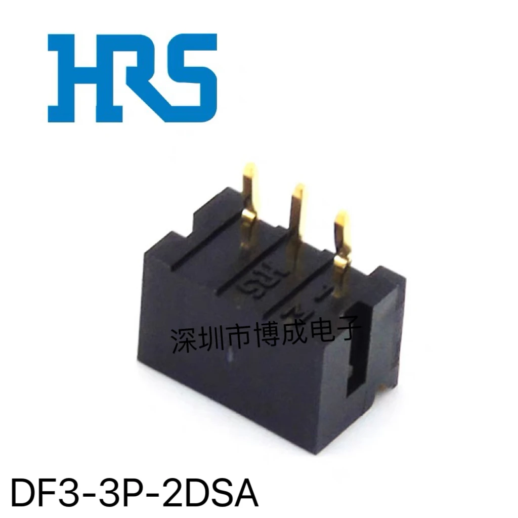 

10PCS DF3-3P-2DSA(01) HRS Connector 1x3P spacing: 2mm straight insertion 100% New original