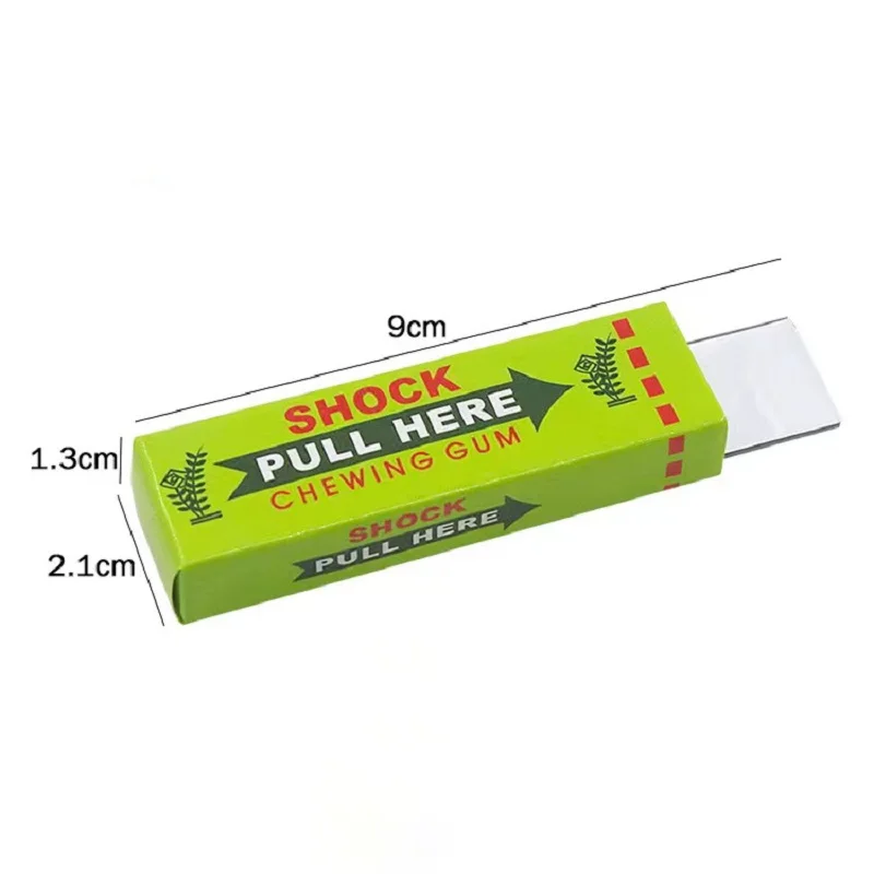 3pcs Funny Toys April Fool\'S Day Trick Chewing Gum Spoof Whole Person Stress-Relief Collecting Happiness Friend Play Safe Gifts