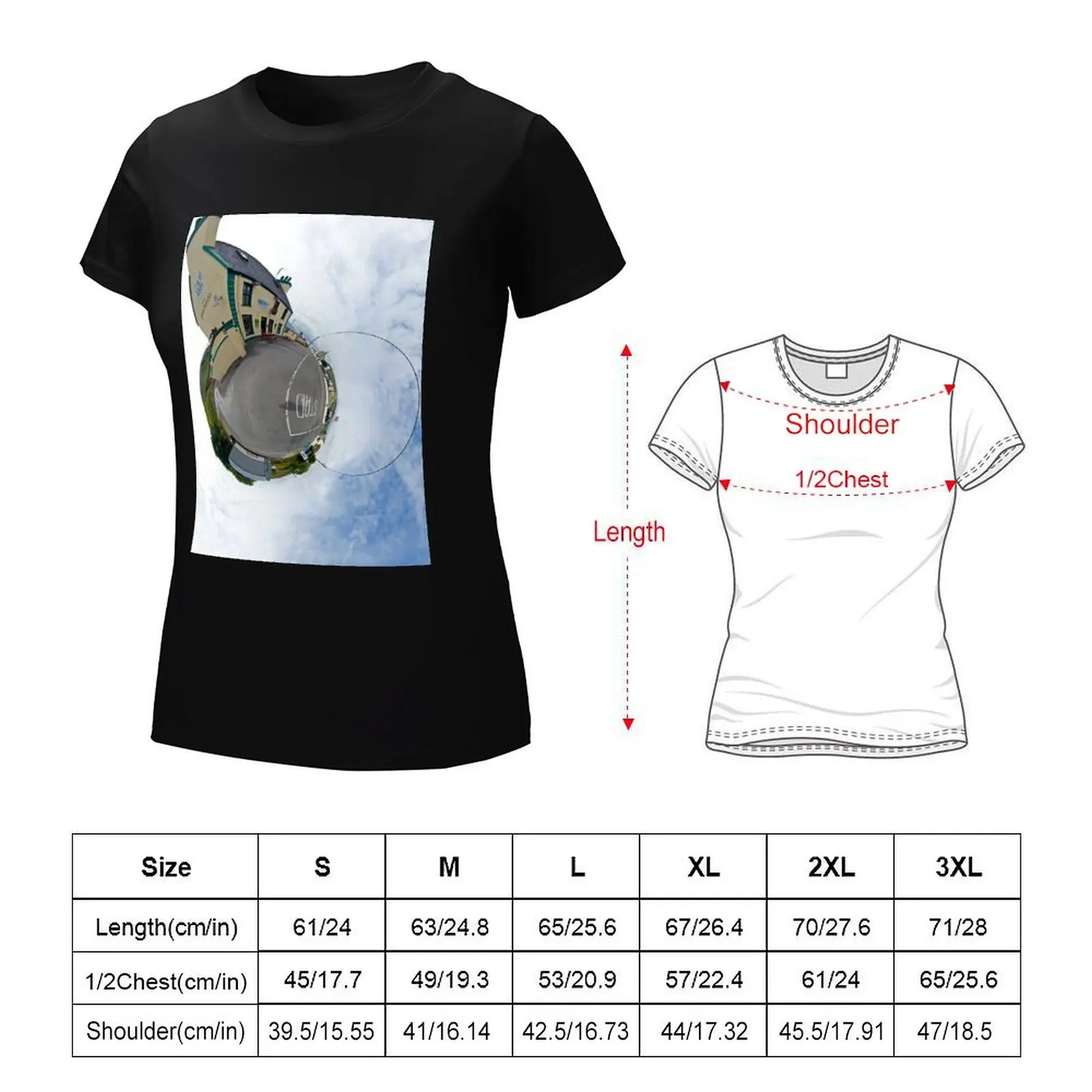 Biddy's House - the Crossroads Pub, Glencolmcille(Sky Out) T-Shirt kawaii clothes female graphics t shirt for Women