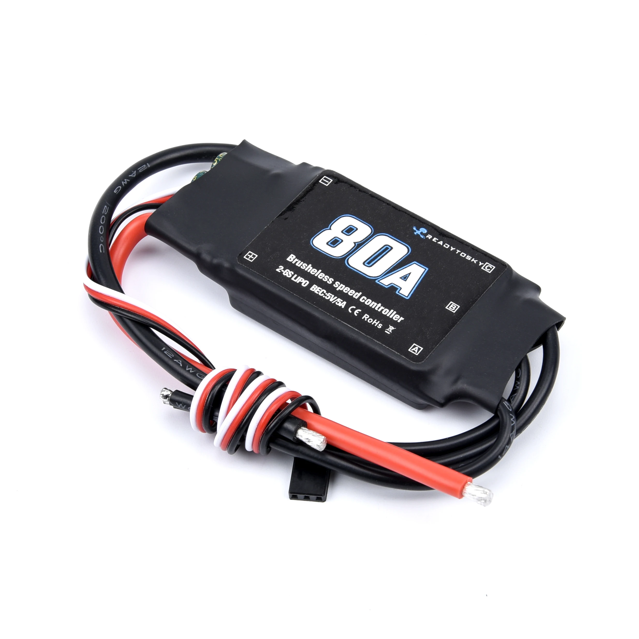 New 80A 2-6S ESC Brushless ESC Speed controller With 5V 5A UBEC for RC Airplane Helicopter FPV Helicopter Drone