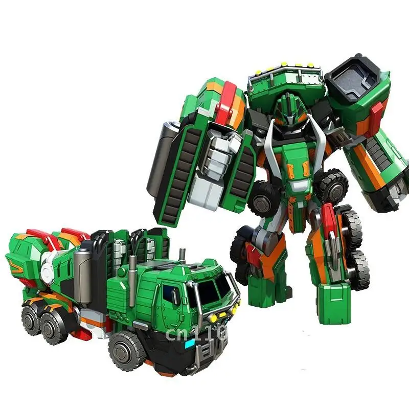 

Toho Warrior Galaxy Detective Sonic Thunder Justice Special Police Transfiguration Robot Car King Kong Toy