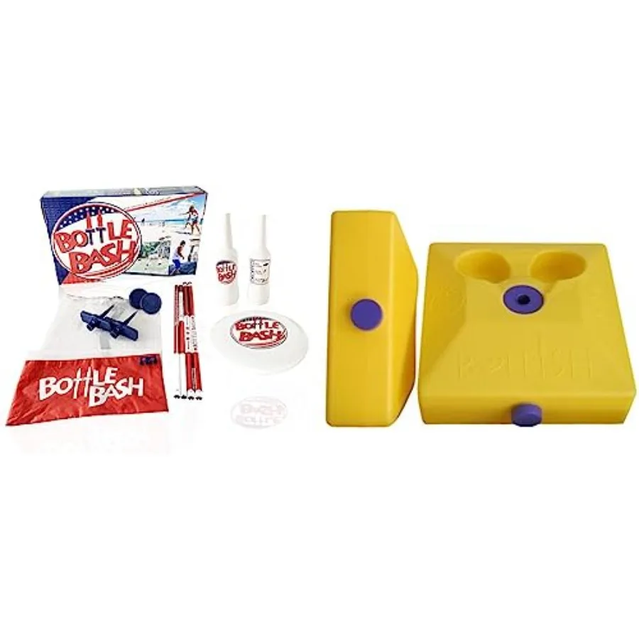 

Outdoor flying disc game set for backyard fun durable plastic discs in vibrant colors includes multi-surface bases for grass sa