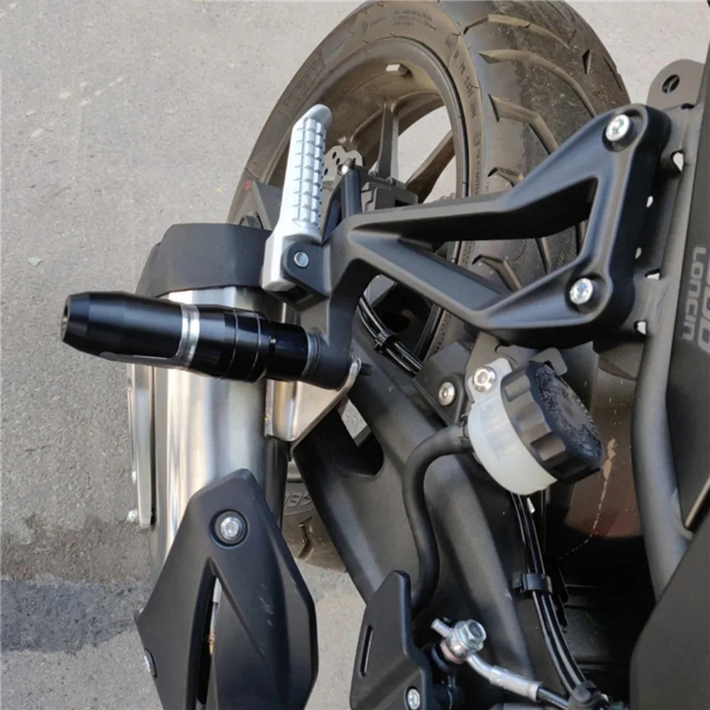 For YAMAHA FZ6 FAZER FZ6R FZ8 FZ1 FAZER Motorcycle Accessories CNC Frame Crash Pads Exhaust Sliders Crash Protector