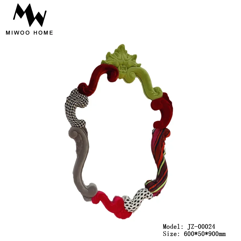 

Европейское цветное зеркало для гардероба, настенное зеркало для крыльца, зеркало для магазина, украшение для салона, зеркало для гардеробной