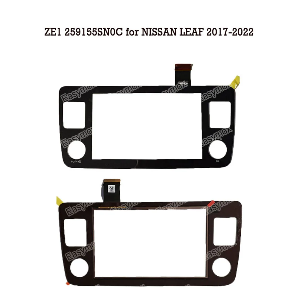 Touch Screen Digitizer for NISSAN LEAF 2017 2018 2019 2020 2021 2022 2023 HEAD UNIT SAT Navigation ZE1 259155SN0C