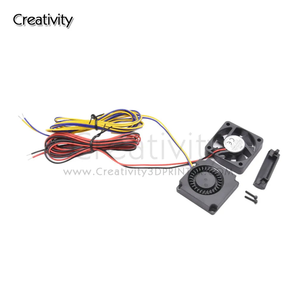 3D printing  4010 3D suitable for models Ender3 V2 Ender3/Ender3Pro CR10  fan which a DC24V black plastic extruder cooling fan