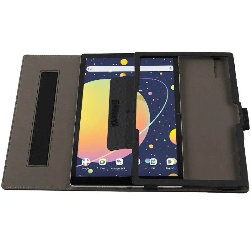 Folio PU Leather Stand Funda For Digma Pro HIT 18 Case 10.51" Tablet PC Magnetic Cover with Hand Strap