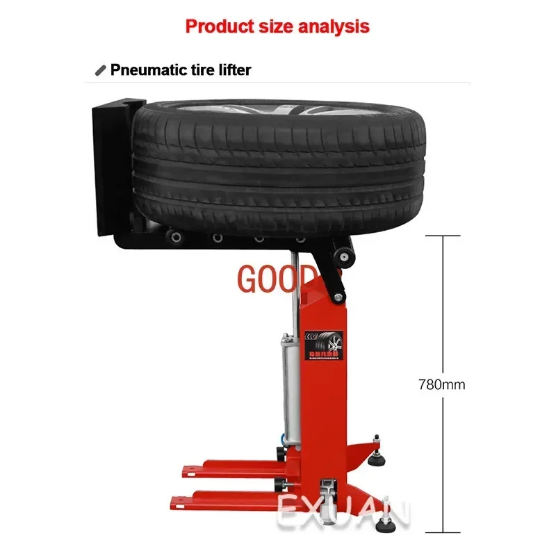 TAO Pneumatic Tire Lift / Tire Support Frame / Special  Picker /  Picker Auxiliary Equipment/Auto Repair Auxiliary Equipment