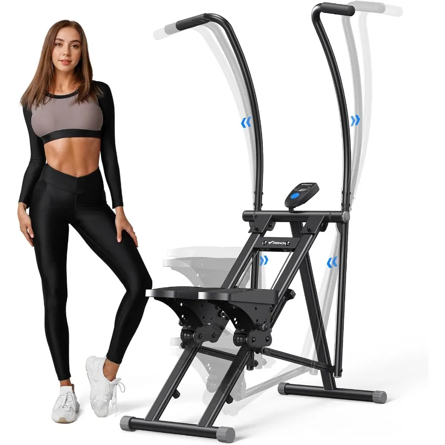 

Лестничный степпер для домашнего тренажерного зала, новая версия, Stairmaster для тренировок всего тела, компактный складной подъемник по лестнице с расширенным S