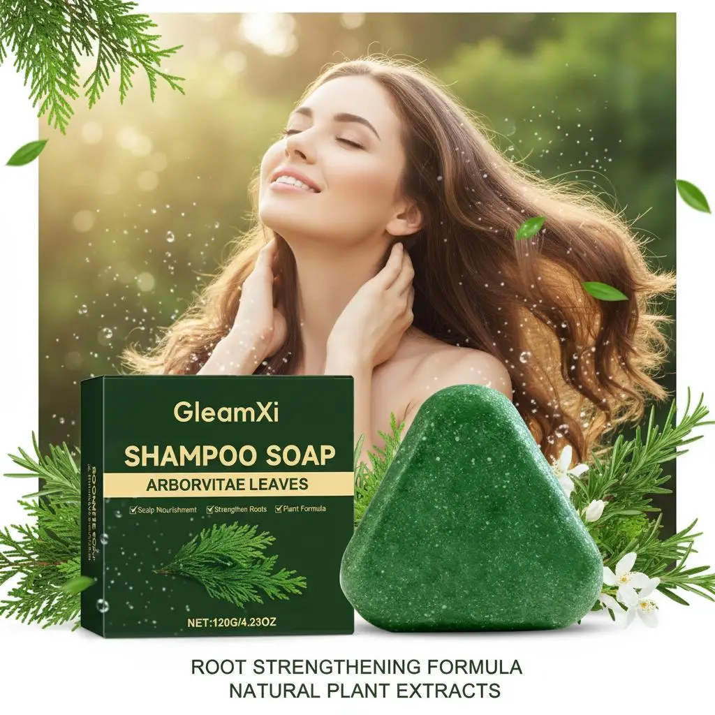 

Травяные экстракты Шампунь для волос Батончик Arborvitae Leaf Usmal Травяной шампунь Питает и восстанавливает поврежденные волосы, улучшающий сухость