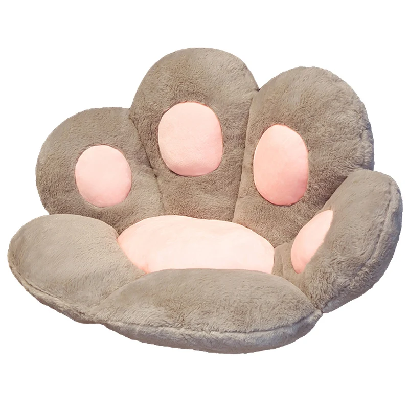 Creative Cute Cat Bear Paw Chair Seat Cushion Stuffed Plush Soft Paw Pillows Animal Sofa Indoor Floor Bed Home Decor kids Gifts