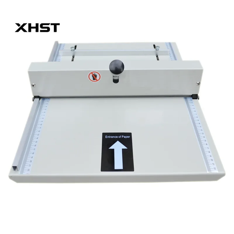 A3 A4 Folding Studio School Document Paper Processing Folding Machinery Photograph Paper Folding Machine Paper Creasing Machine