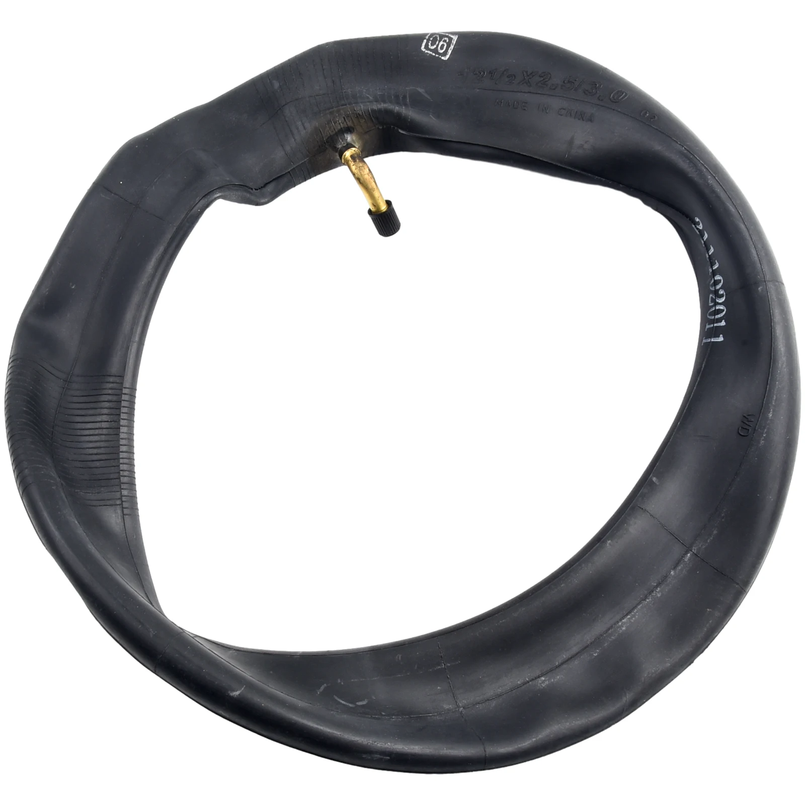 For E-Bike Inner Tube Outer Tyre Parts Practical Puncture-Resistant Replacement Rubber Spare 12In 12x3.0 Black