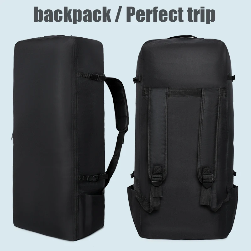 Large-capacity SUP inflatable paddleboard storage backpack, wear-resistant portable surfboard equipment bag, outdoor foldable kayak water sports complete equipment storage bag view 3