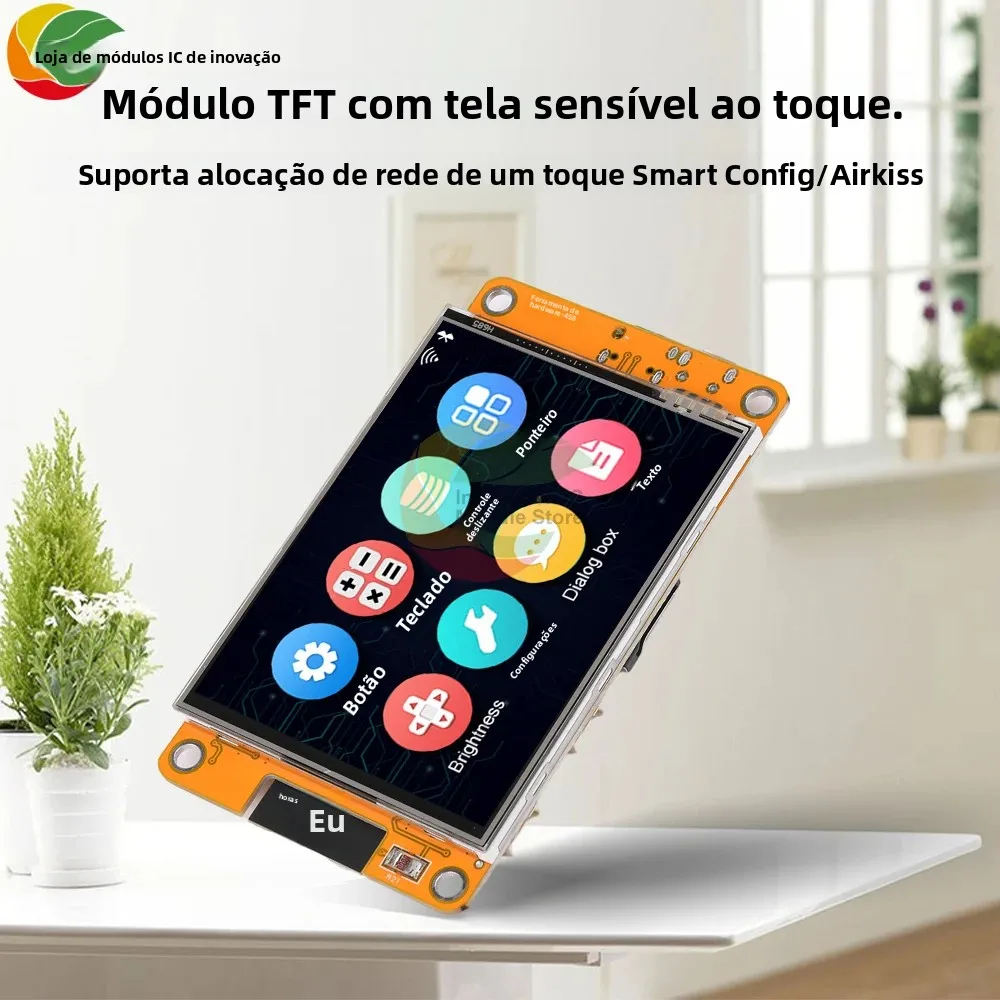 esp32-lvgl-wifi-bluetooth-placa-de-desenvolvimento-28-polegada-lcd-tft-modulo-240-320-tela-exibicao-inteligente-com-toque-para-arduino