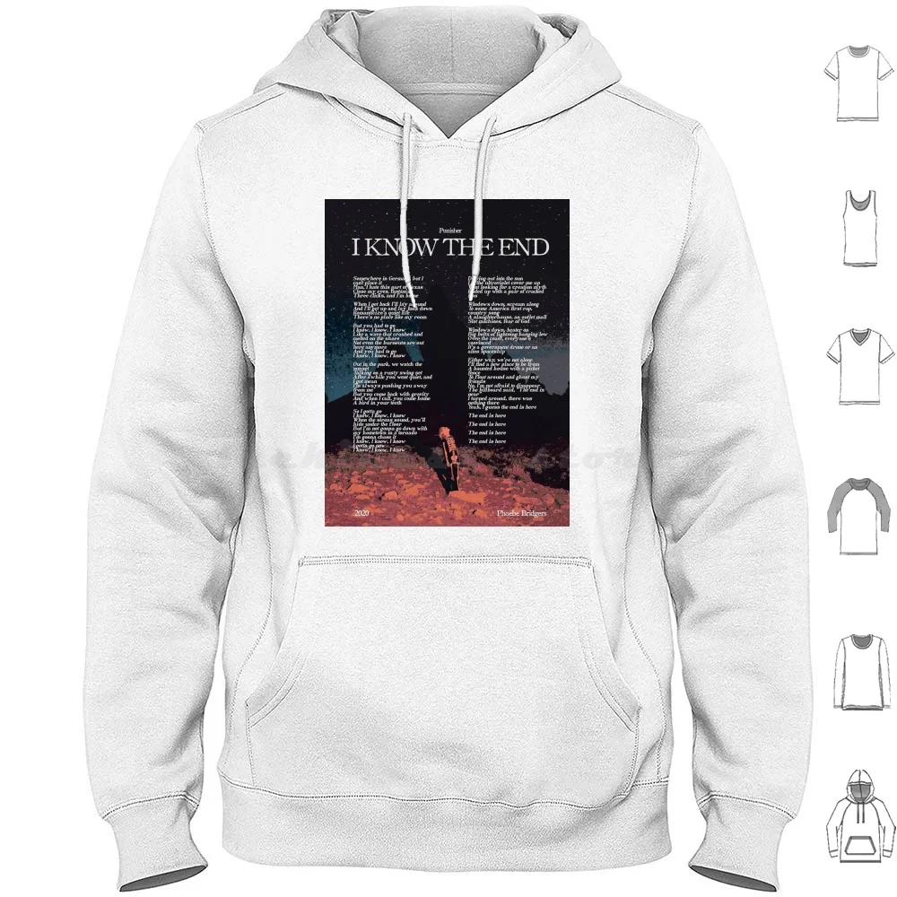 

Толстовки с альтернативным альбомом I Know The End от Phoebe Bridgers с длинными рукавами Phoebe Bridgers Street Motion