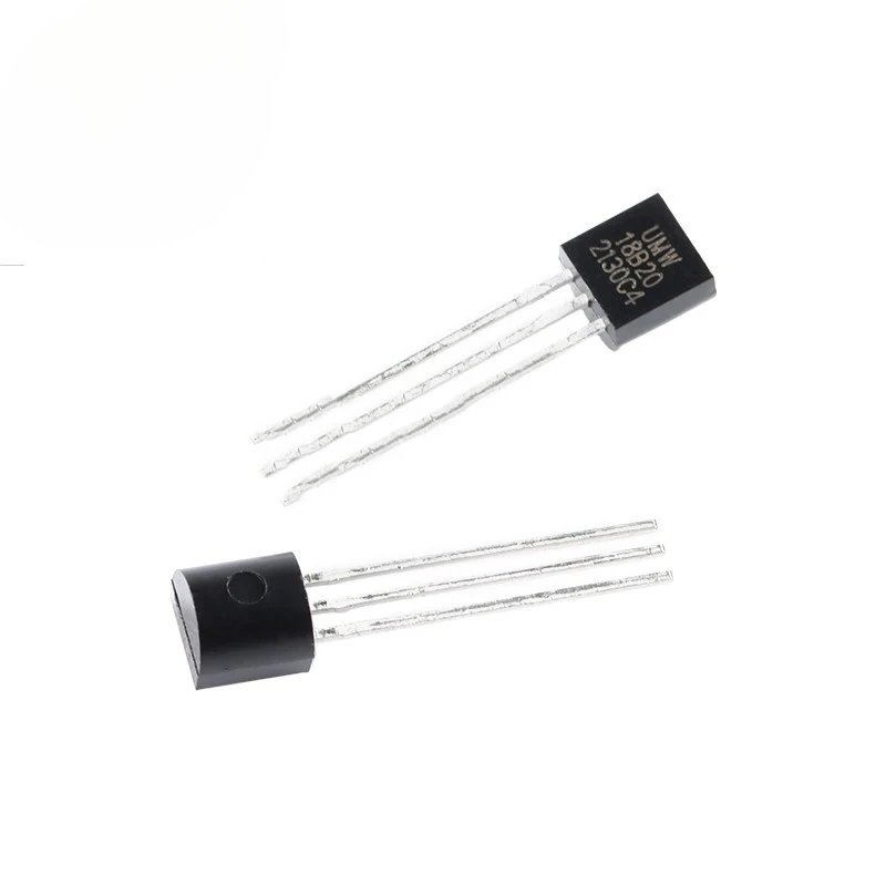 10pcs/1pc Sensor Electronic Chip DS18B20 TO-92 18B20 Single Bus Temperature Sensor IC 18b20 TO92 diy electronic