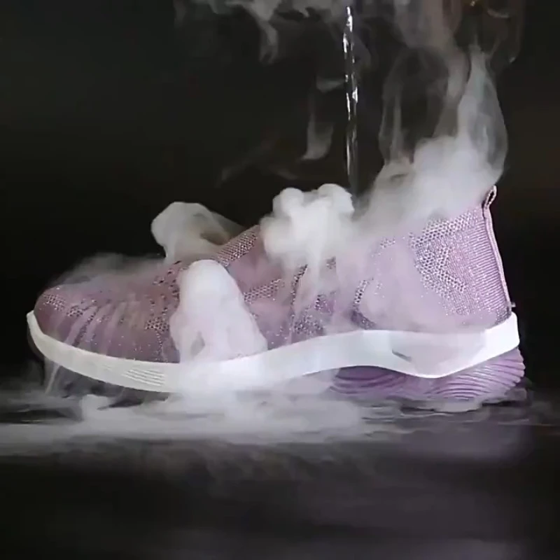 Women Slip on Running Sneakers Fashion Casual Lightweight Sport Female Walking Kasut Sukan Perempuan Harga Murah Lelong Cantik