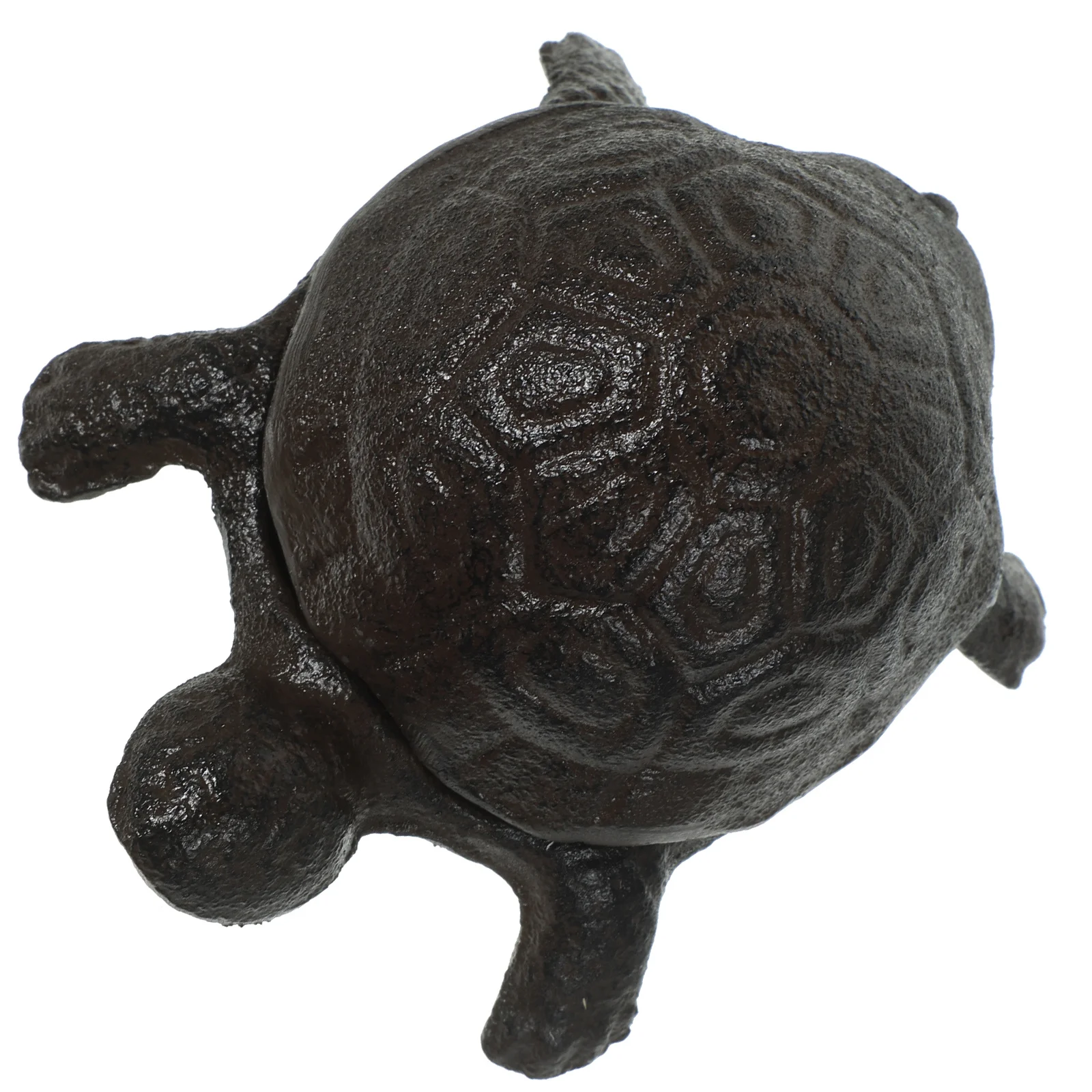 

Cast Iron Turtle Ornament Key Hider Outdoor Lock Safe Stone Holder Storage Dashboard House Organizer Compartment