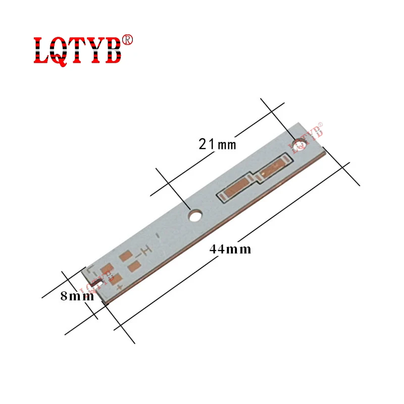 1860C 6led monochrome automotive headlights copper plate H 1/H 3/H 4/h 7zes reinforced radiator copper substrate