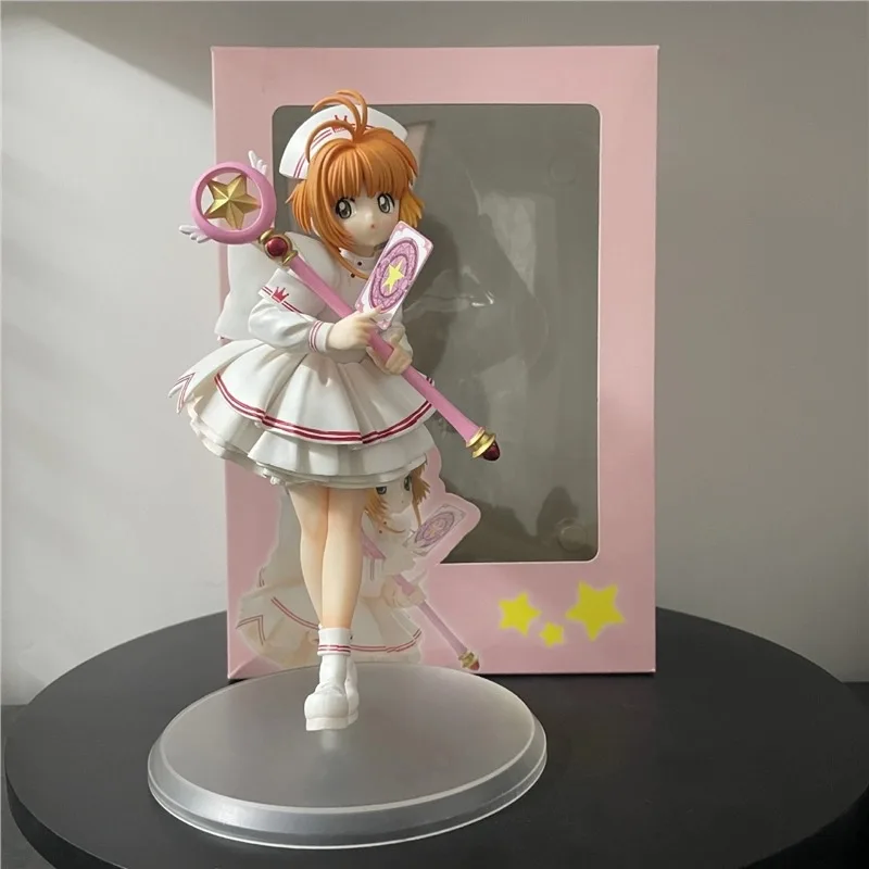 

22 см Cardcaptor Сакура аниме фигурки Киномото Сакура фигурка ПВХ модели статуя японского аниме фигурка коллекция игрушки подарки
