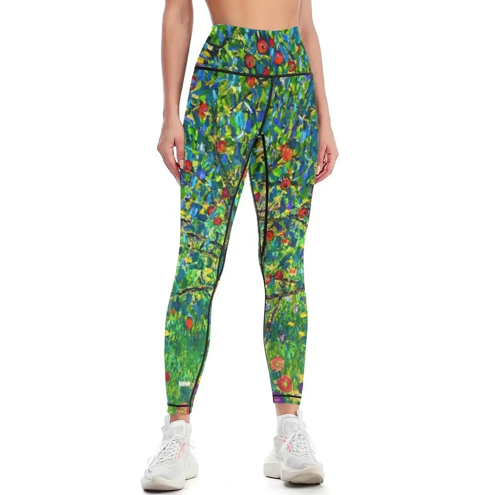 

Gustav Klimt Apple tree I Leggings leggins push up woman sportswear gym Women's gym sports shirts gym Womens Leggings