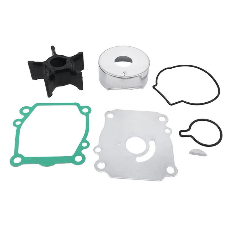 Water Pump Impeller Repair Kit 17400-92J00 Fits for Suzuki Outboards, DF115 DF140, Easy to Install