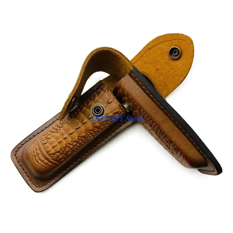 367A Leathers Knife Pouches Handmade Folding Knife Belt Loop Case Holder Bag view 3