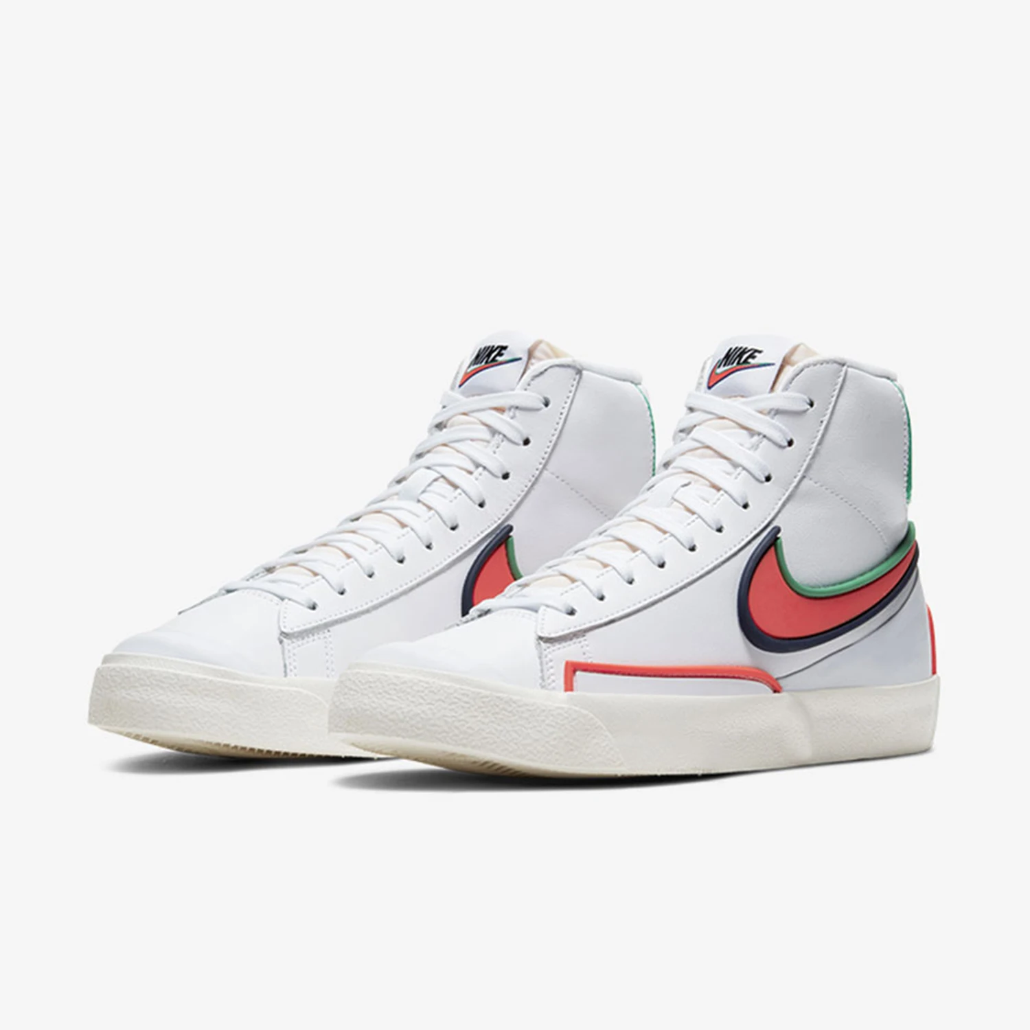 

Оригинальные женские классические высокие туфли Nike BLAZER Trail Blazer для спорта и отдыха DC1746-103