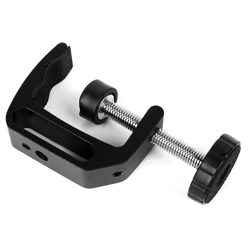 ABSQ-Adjustable Camera Clamp Mount With Double Ballhead