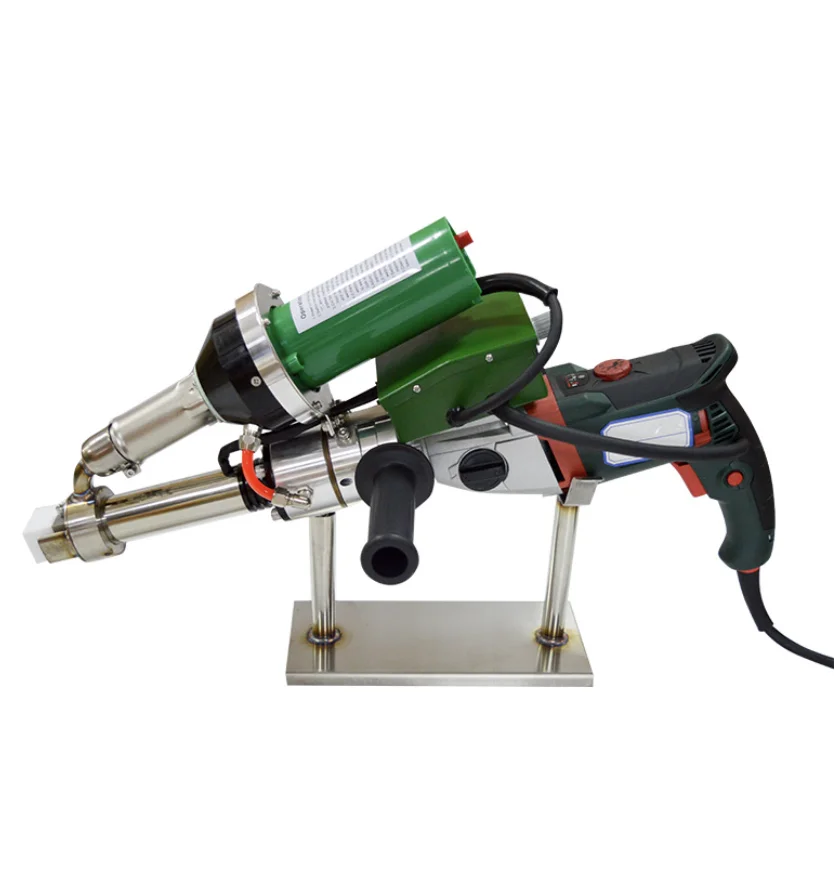Geomembrane Welder GW600 Extruded Plastic Type Extrusion Torch Welding Machine  Corner Repair