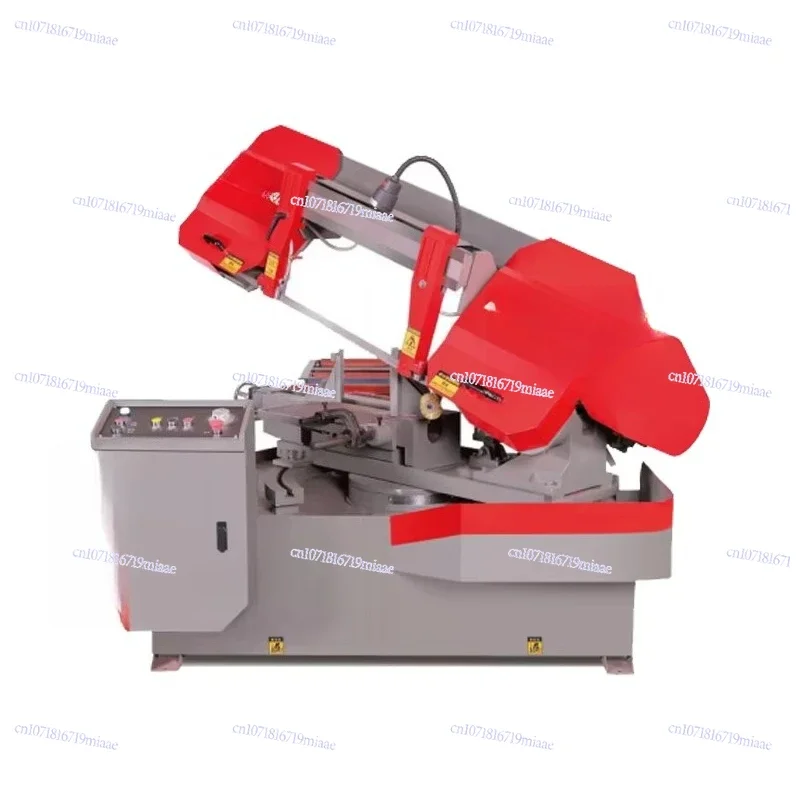 Automatic Metal Cutting Machine Horizontal Rotary Band Saw Machine High Precision Band Saw Machine Aluminum Cutting