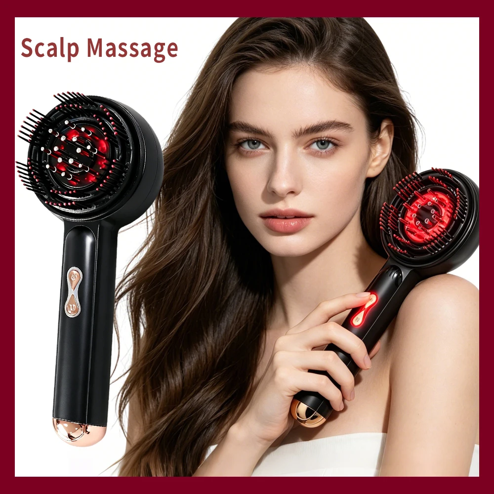 Hair Care Wella - فرشاة تدليك فروة الرأس الكهربائية بالتيار