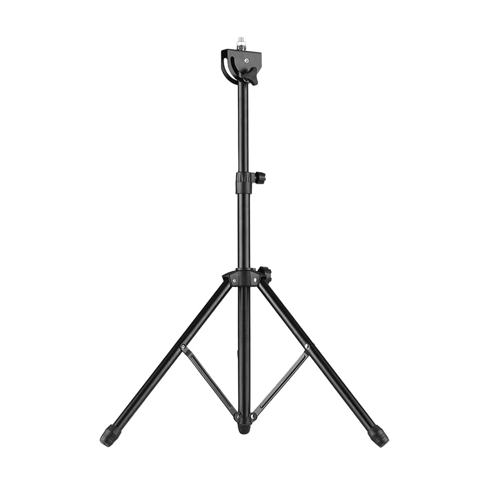 Drum Pad Metal Stand 8mm Screw Connector 46cm-79cm Adjustable Height for 8-10 inch Drum Practice Pad with Carry Bag view 2