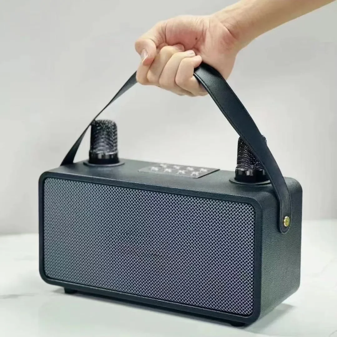 New M28 Wireless Bluetooth Speaker High Power Home Audio Outdoor Portable Microphone Integrated Karaoke Audio
