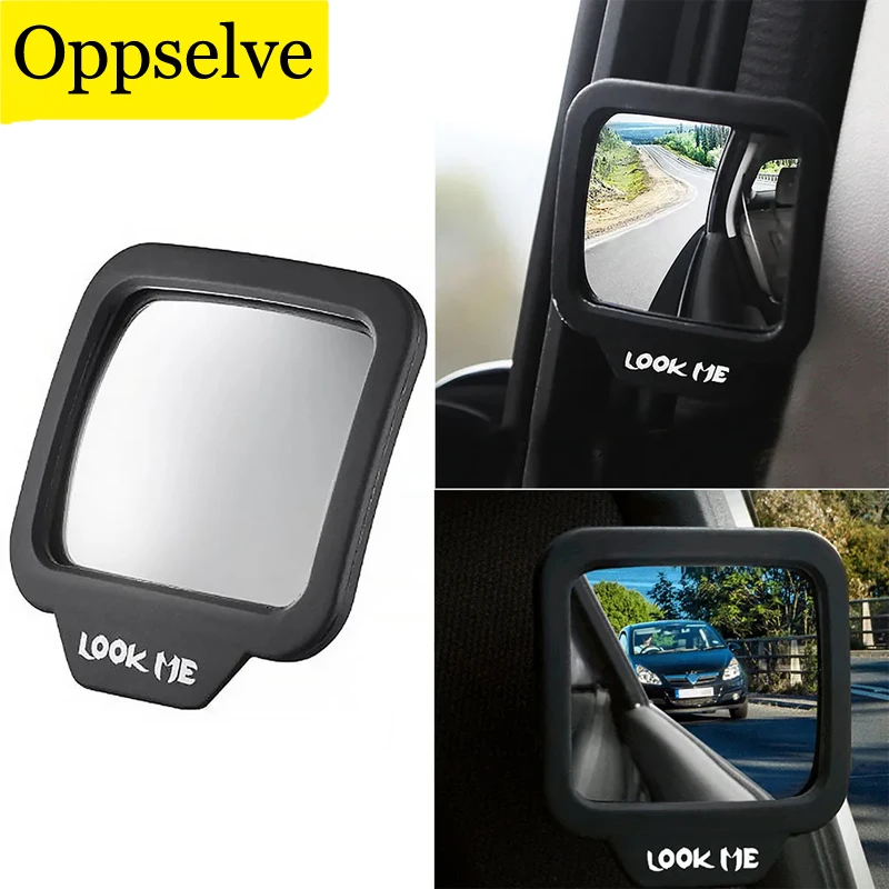 Useful Car Rear Mirror 270 Degrees Wide Angle Car Rear Seat Rearview Mirrors Auxiliary Rearview Eliminate Blind Point For Safety