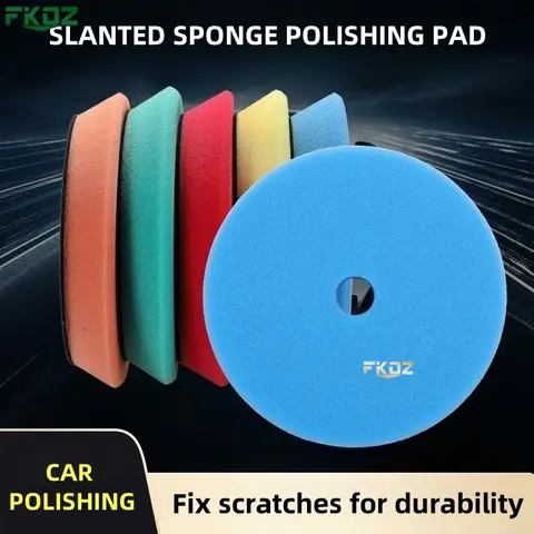 6/7 인치 자동차 폴리 셔 왁싱 스폰지 패드 보트 용 버핑 키트 자동차 폴리 셔 버퍼 휠 연마 스크래치 제거
