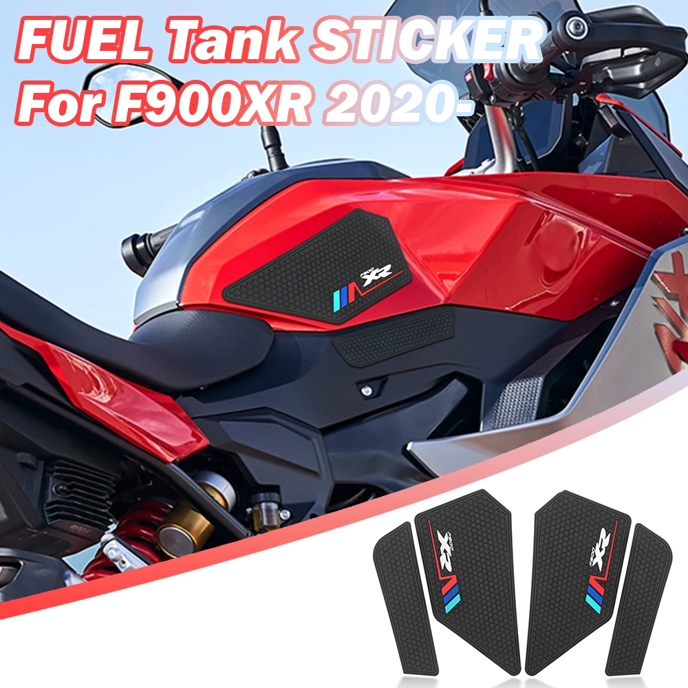 New Motorcycle Fuel Pads Sticker Side Gas Knee Grip Protector Traction Decals For BMW F900XR F900 XR 2020