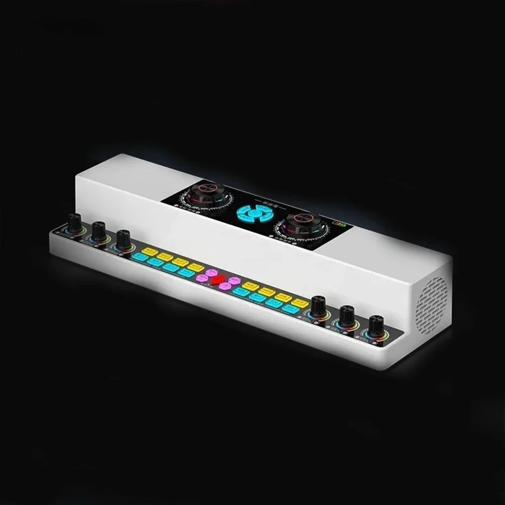 

Live Sound Card Audio Integrated Set Sound card for Live Broadcast Sound Card Device wireless speakers with Wireless Mic