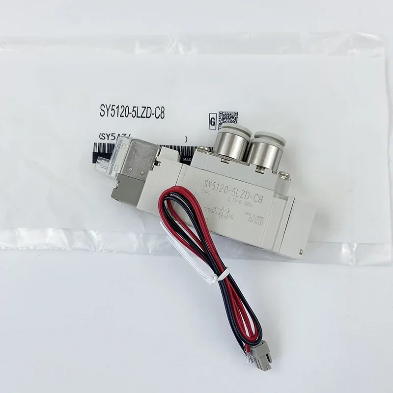 smc original solenoid Valve  SY Series SY5120/5220/5320-4/5/6LZD/GD/LZE/GZ/DZD-01-C4C6C8