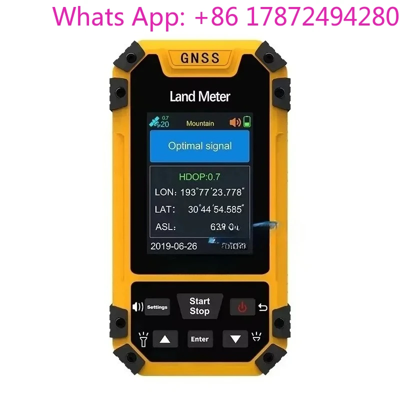 Acre Garget Length And Land Area Measure Calculation Slope Measuring Instrument GPS Survey Meter