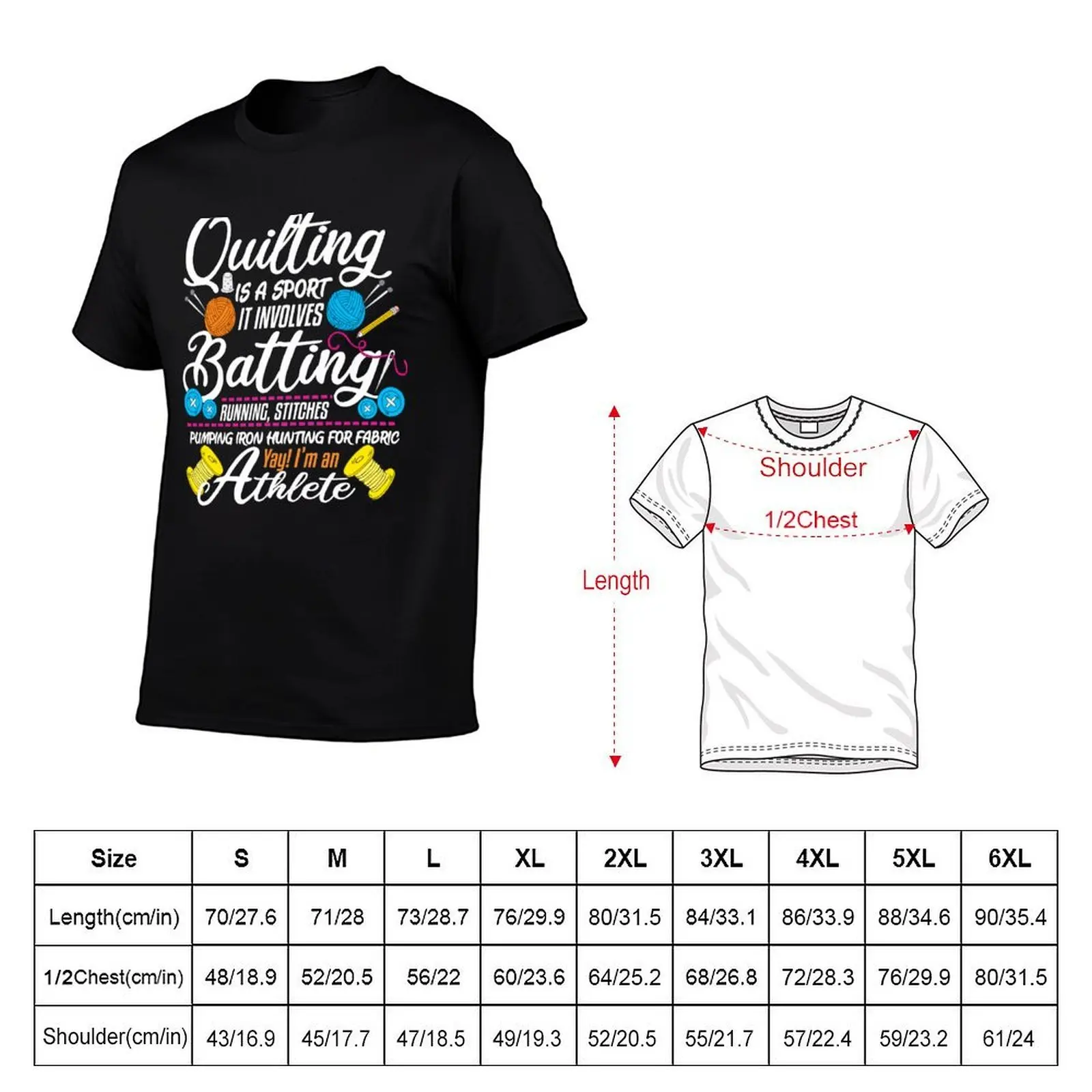 Funny Quilting Sewing Gift Quilter and Sewer Yarn T-Shirt heavyweights vintage anime shirt mens graphic t-shirts anime