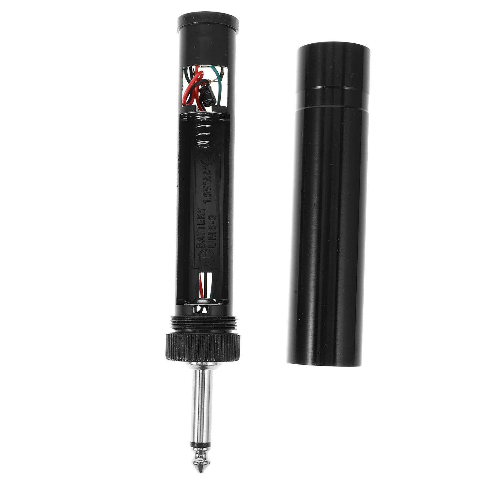 

Metal Microphone Adapter Guitar Pickup Converter Audio Connector Compatible Instruments Mic Plug Jack Adapter for Amplifying