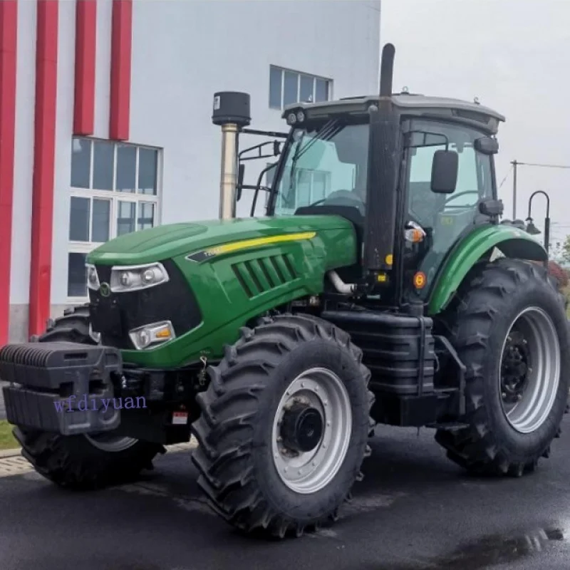 Tractor agrícola de cabina de CA, 200HP, 4x4, precio más claro