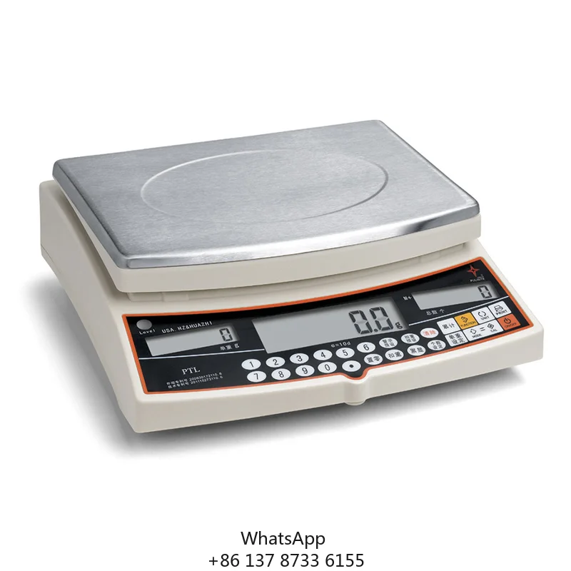 Weighing PTL-30kg 30kg*0.1g-40kg*0.5g Column Mount Bench Platform Scale Weighing Dial Counting Bench Platform Scale