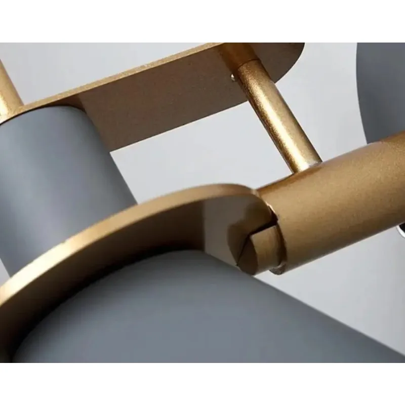 

Nordic wall light living room creative modern minimalist staircase aisle bedroom bedside macaron horn wall lamp