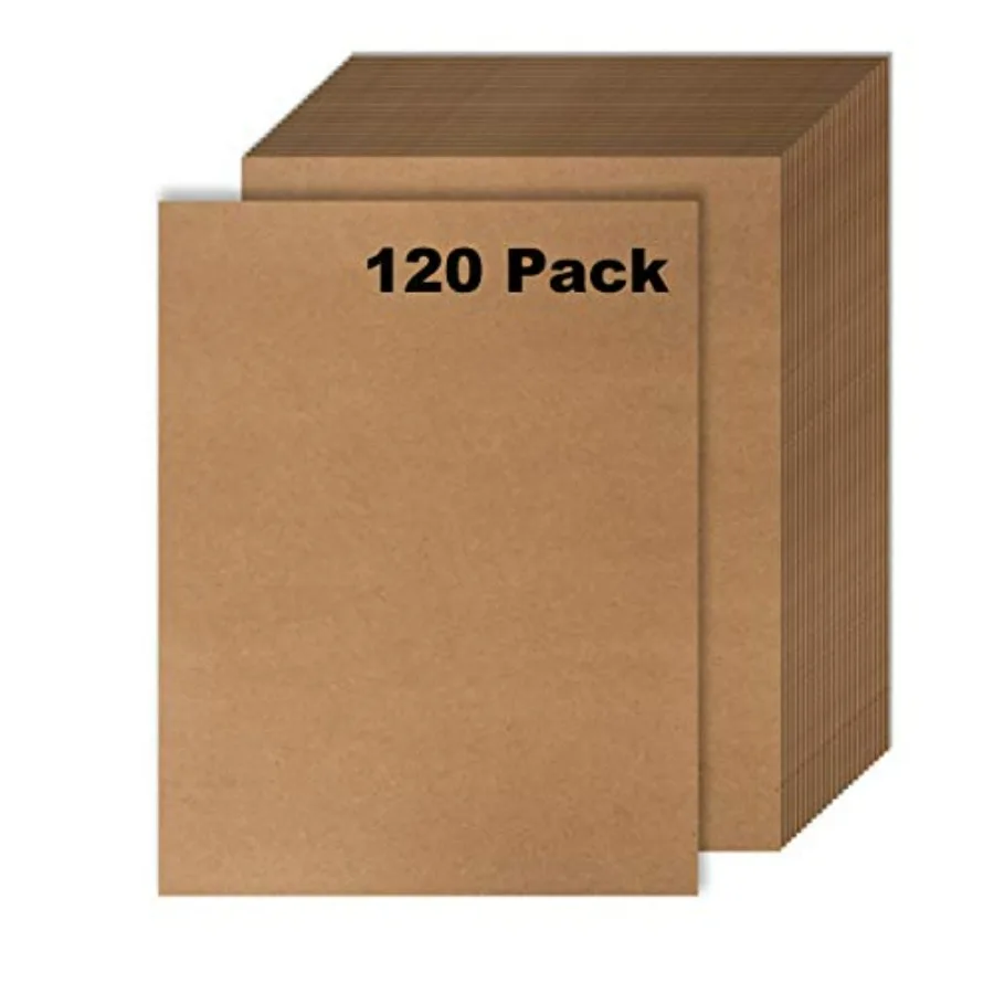 Kraft Paper - Brown Stationery Paper- Brown Craft Paper for Arts and Craft, Drawing, D.I.Y. Projects - Letter Size Kraft Paper