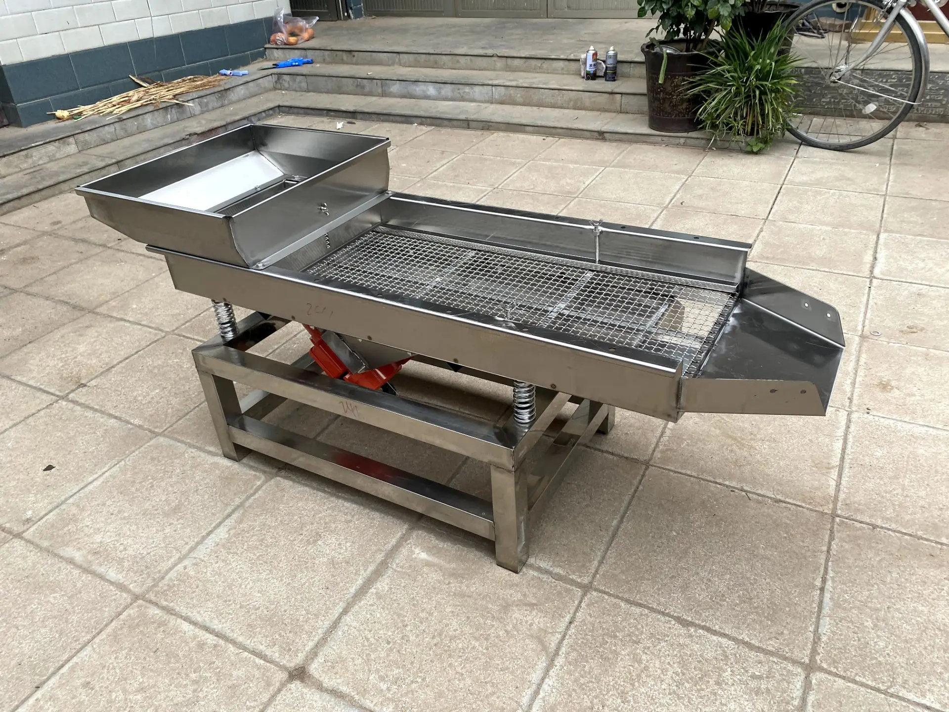 

Маленькая руда, песок, почвен, компост, зерно, кофе в зернах, рис, тонкое просеивание, линейная вибрирующая машина